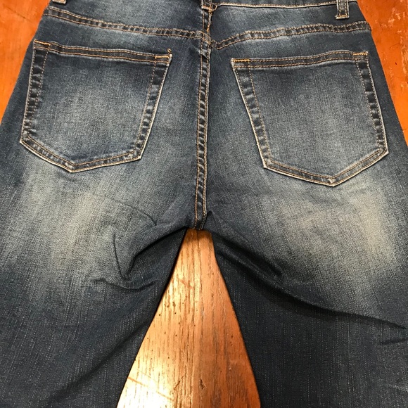 Catch Stitch Jeans Sz 5/27 Ripped Stretch Skinny - Picture 10 of 11